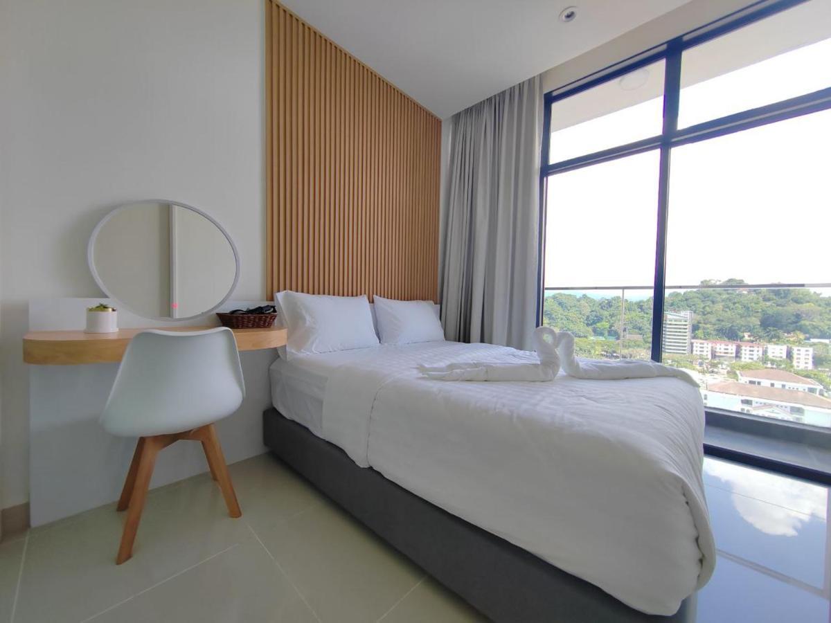 Cityview Studio Apartment At Kota Kinabalu City Centre Exteriör bild
