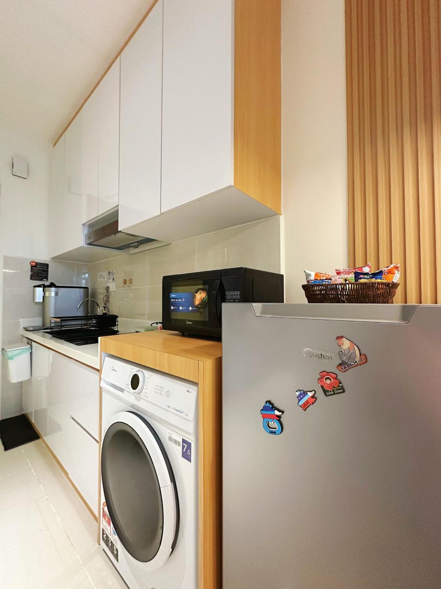 Cityview Studio Apartment At Kota Kinabalu City Centre Exteriör bild